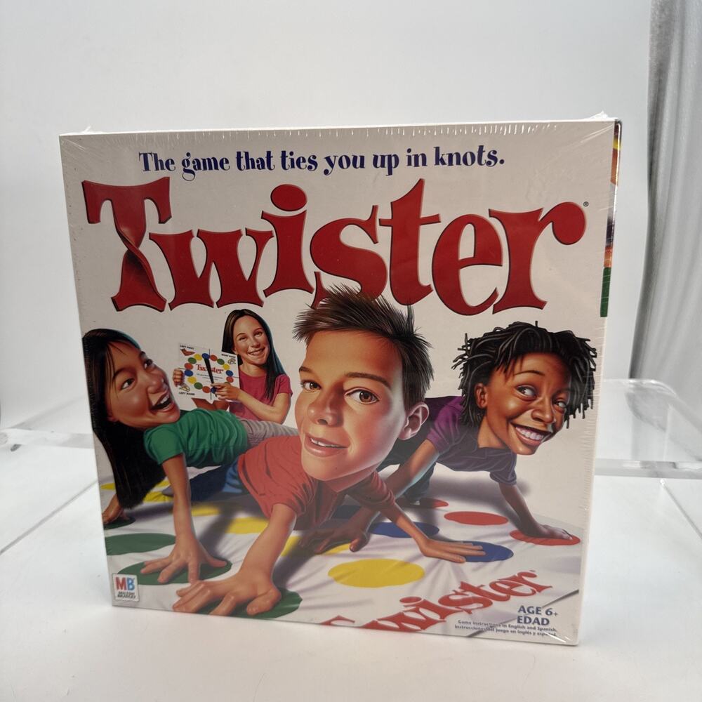 New TWISTER board game spinner MILTON BRADLEY 2002 Edition Sealed